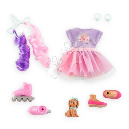 Dolls from 4 years - Bábika Luna Unicorn Set Girls Corolle - 4