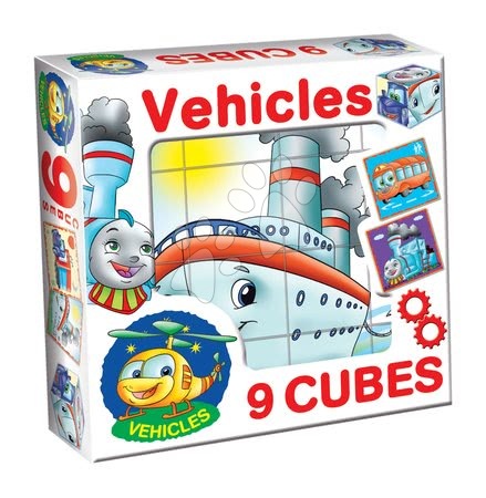 Hračky pre chlapcov - Rozprávkové kocky Dopravné prostriedky Dohány