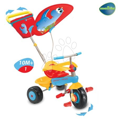 Triciclete de la 10 luni - Tricicletă Candy Dino smarTrike - 1