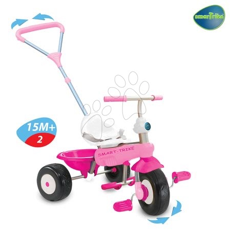 Trojkolky od 10 mesiacov - Trojkolka Cookie smarTrike - 2