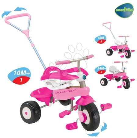 Trojkolky od 10 mesiacov - Trojkolka Cookie smarTrike - 4