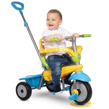 Tříkolky od 10 měsíců - Tříkolka Lollipop Touch Steering smarTrike - 5