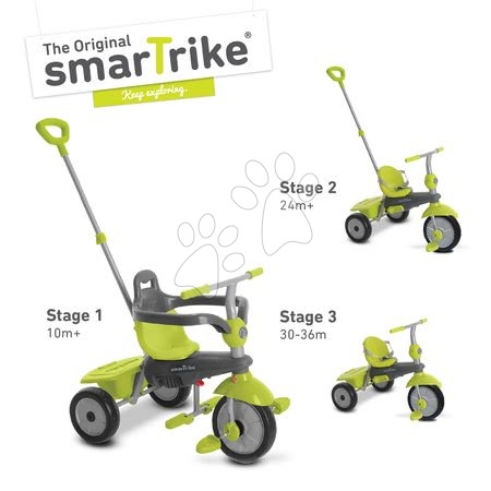 Triciklik 10 hónapos kortól - Tricikli Breeze 3in1 Touch Steering smarTrike - 5