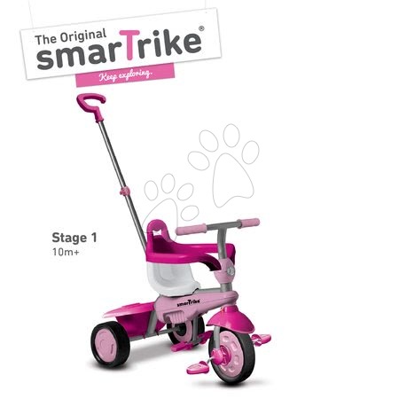 Tříkolky od 10 měsíců - Tříkolka Breeze Touch Steering smarTrike - 1