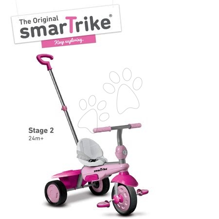 Tříkolky od 10 měsíců - Tříkolka Breeze Touch Steering smarTrike - 2