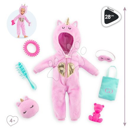 Doll clothing - Súprava oblečenia Unicorn Onesie Dressing Room Girls Corolle - 8