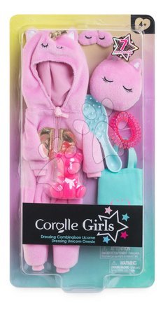 Doll clothing - Súprava oblečenia Unicorn Onesie Dressing Room Girls Corolle - 10