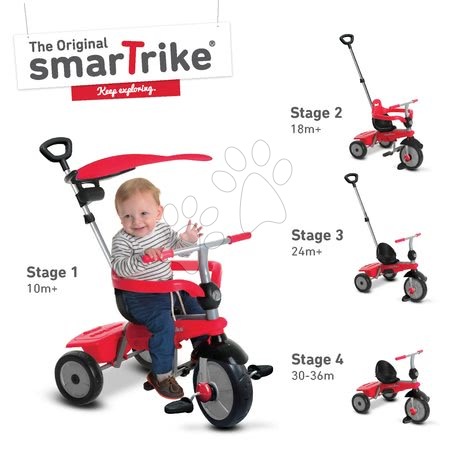 Triciclete de la 10 luni - Tricicletă Breeze Plus smarTrike - 6