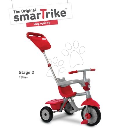 Tříkolky od 10 měsíců - Tříkolka Zip Plus 4in1 smarTrike - 3