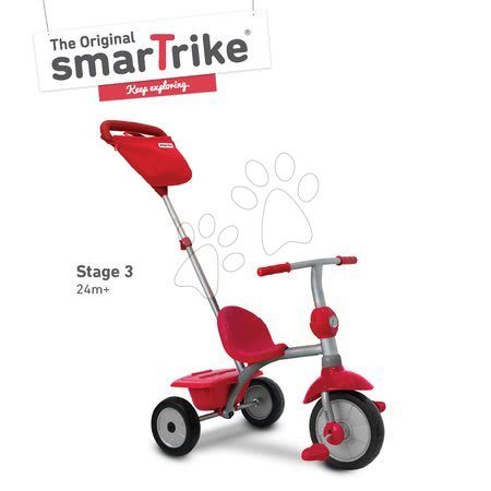 Tříkolky od 10 měsíců - Tříkolka Zip Plus 4in1 smarTrike - 4