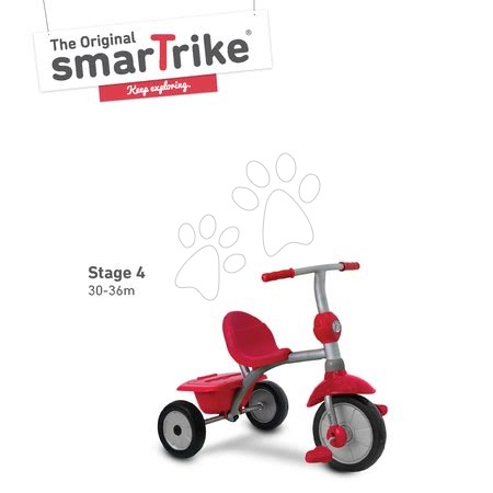 Tříkolky od 10 měsíců - Tříkolka Zip Plus 4in1 smarTrike - 5