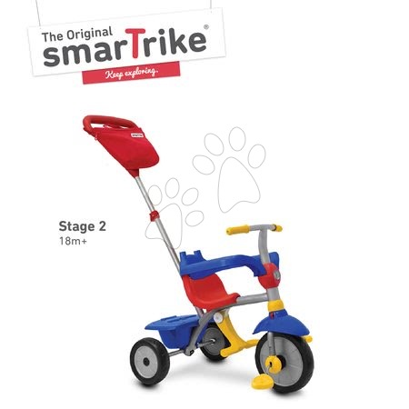 Triciclete de la 10 luni - Tricicletă Zip Plus 4in1 TouchSteering smarTrike - 3