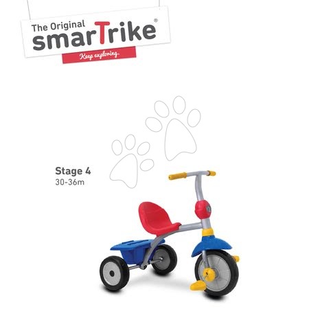 Triciclete de la 10 luni - Tricicletă Zip Plus 4in1 TouchSteering smarTrike - 5