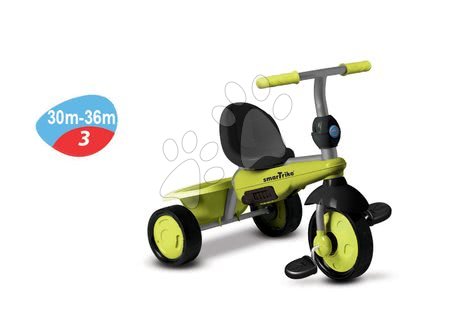 Tricikli od 10. meseca - Tricikel Carnival Green Touch Steering 3v1 smarTrike - 2