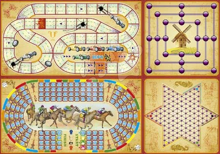 Set di classici giochi da tavolo bambini Dohány