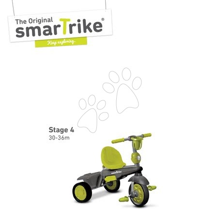 Tříkolky od 10 měsíců - Tříkolka Groove 4v1 smarTrike - 4