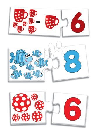 Kids' games - Dohány Educational Game Numbers - 2