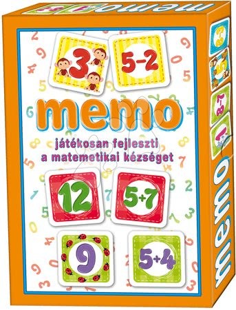 Společenské hry - Pexeso s matematikou Memo hra Dohány