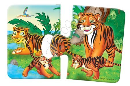 Baby puzzles - Baby puzzle Duo Safari Dohány - 2