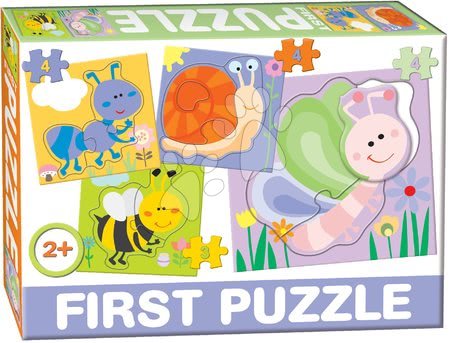 Hračky pre najmenších - Puzzle Baby First Chrobáky Dohány