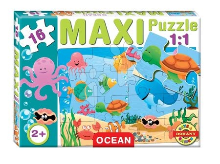 Hračky pre najmenších - Baby puzzle Maxi Oceán Dohány