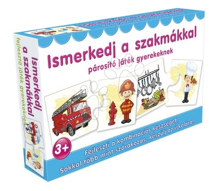 3 - 6 years - Get Acquainted with Professions Dohány Educational Board Game