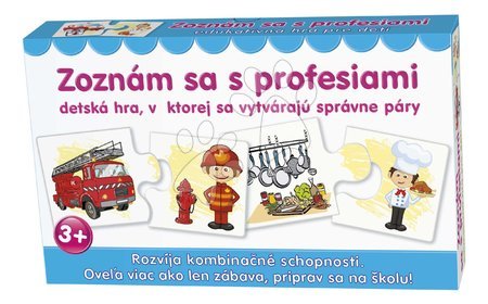 Gry towarzyskie dla dzieci - Edukacyjna gra towarzyska Poznaj zawody Dohány