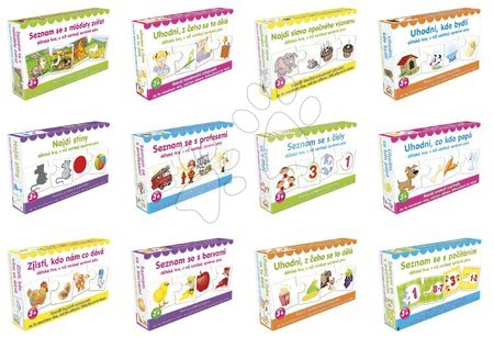 3 - 6 years - Educational board game Get to Know the Colors of Dohány_1