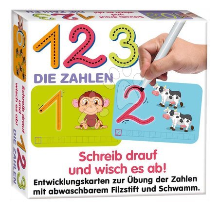 3 - 6 years - Educational game Draw and Erase Numbers Dohány