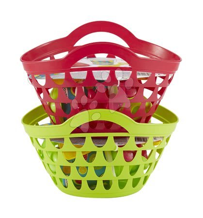 Sand buckets - Bucket set in a flexible basket Fruit Écoiffier - 2