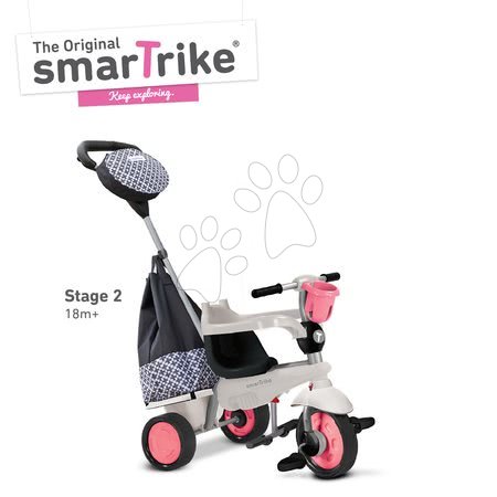 Triciclete de la 10 luni - Tricicletă Deluxe Touch Steering 4in1 smarTrike - 1