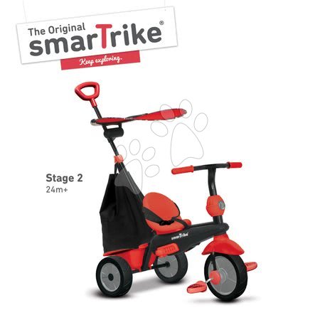 Tříkolky od 10 měsíců - Tříkolka Delight Touch Steering 3v1 smarTrike - 2