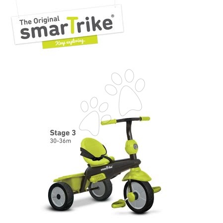 Tříkolky od 10 měsíců - Tříkolka Delight Touch Steering 3v1 smarTrike - 5