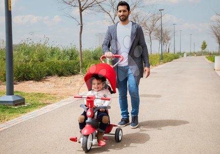 Tříkolky od 10 měsíců - Tříkolka Breeze Plus Red Classic smarTrike - 4