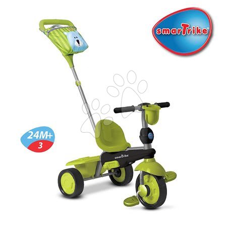 Tříkolky od 10 měsíců - Tříkolka Spirit Green 4v1 smarTrike - 2