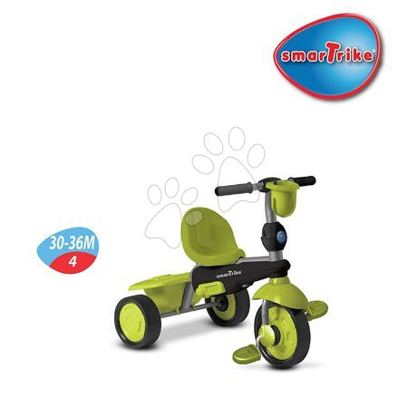 Tříkolky od 10 měsíců - Tříkolka Spirit Green 4v1 smarTrike - 3