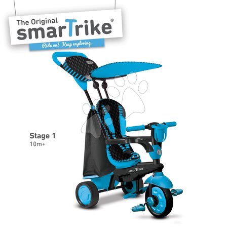 Triciklik 10 hónapos kortól - Tricikli Spark Blue Touch Steering 4in1 smarTrike - 6