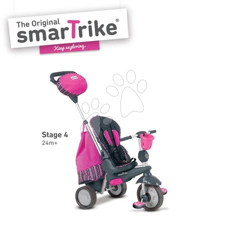 Kinderdreiräder ab 10 Monaten - Dreirad Splash 5in1 Pink smarTrike - 3