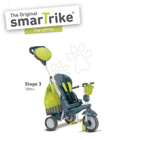 Triciklik 10 hónapos kortól - Tricikli Splash 5in1 Green smarTrike - 2