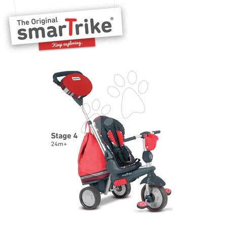 Triciclete de la 10 luni - Tricicletă Splash 5în1 Red 2 smarTrike - 5