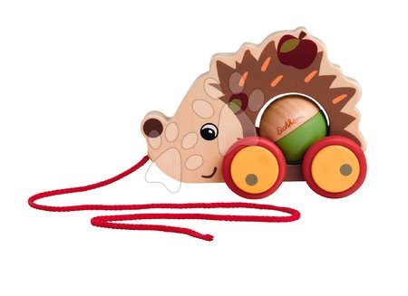 Für Babys | Seite 25 - Holzauto Igel mit Sound Pull Back Hedgehog Eichhorn