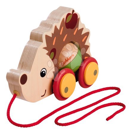 Für Babys | Seite 25 - Holzauto Igel mit Sound Pull Back Hedgehog Eichhorn_1