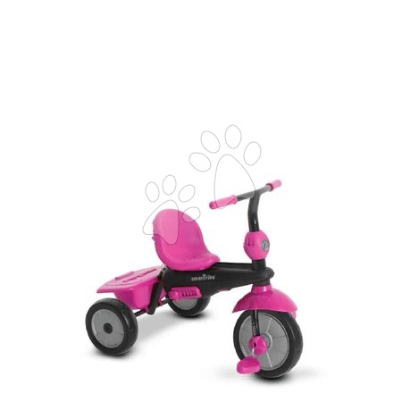 Triciklik 10 hónapos kortól - Tricikli Glow 4in1 Touch Steering Black&Pink smarTrike - 7