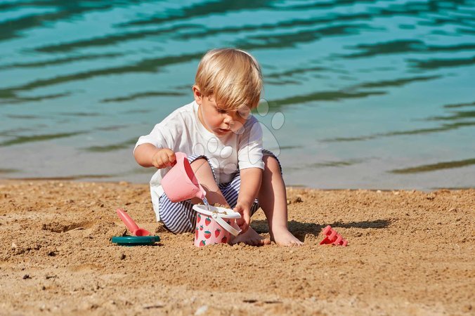 Hračky a hry na zahradu | Strana 10 - Kbelík set s konvičkou Strawberry Bucket Beach Écoiffier_1