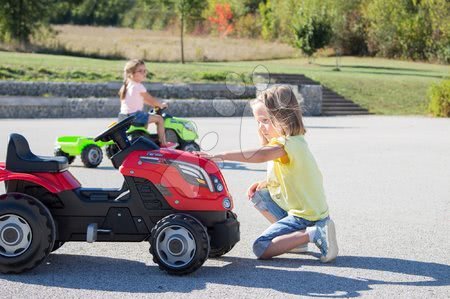 Vehicule cu pedală pentru copii - Tractor cu pedale Farmer XL Smoby - 13