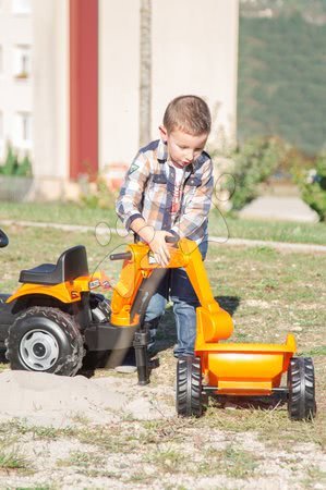 Voitures à pédales pour enfants - Tracteur à pédales Builder Max Smoby - 13