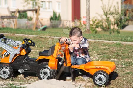 Veicoli a pedali per bambini - Trattore a pedali Builder Max Costruttore Smoby - 13