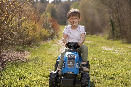 Kids' workbench sets - Set pracovná dielňa a traktor na šliapanie Spidey Bricolo Center Smoby - 24