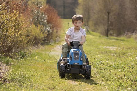 Kids' workbench sets - Set pracovná dielňa a traktor na šliapanie Spidey Bricolo Center Smoby - 25