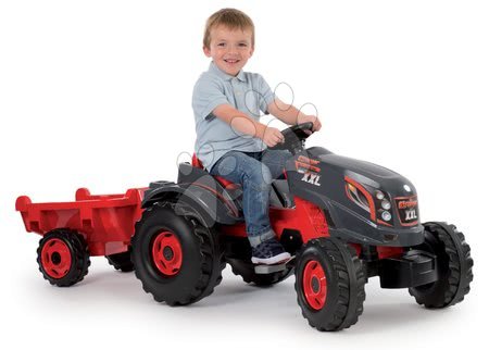 Pedálos gyermekjárművek - Pedálos traktor Stronger XXL Smoby - 6